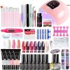Nail Set with Lamp, Drill Machine, and Manicure Kit - Image 4