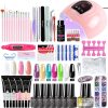 Nail Set with Lamp, Drill Machine, and Manicure Kit - Image 7