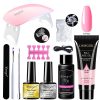 Nail Set with Lamp, Drill Machine, and Manicure Kit