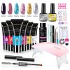 Nail Set with Lamp, Drill Machine, and Manicure Kit - Image 9