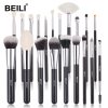 BEILI Professional Black Makeup Brush Set - Image 8