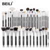 BEILI Professional Black Makeup Brush Set - Image 19